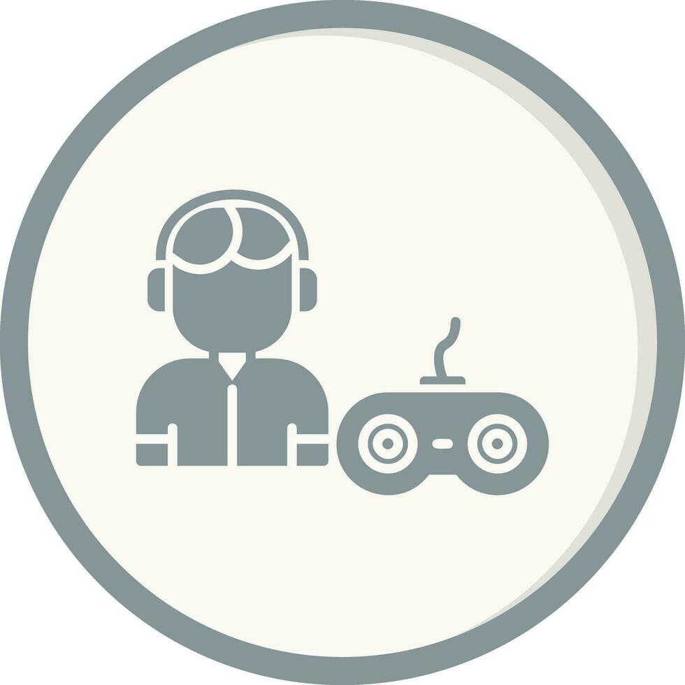 Gamer Vector Icon