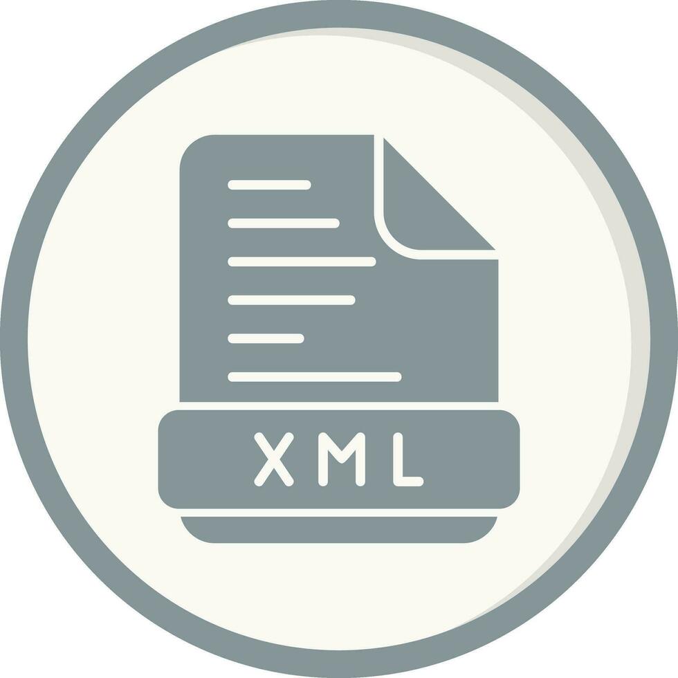 Xml Vector Icon