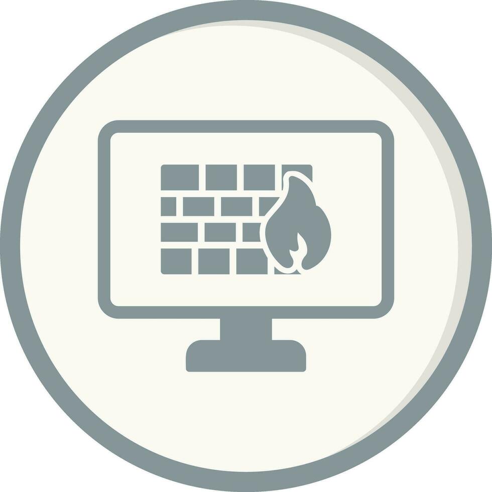 Firewall Vector Icon