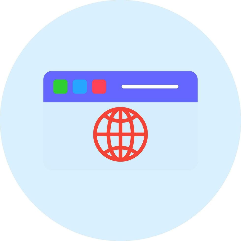 icono de vector de sitio web