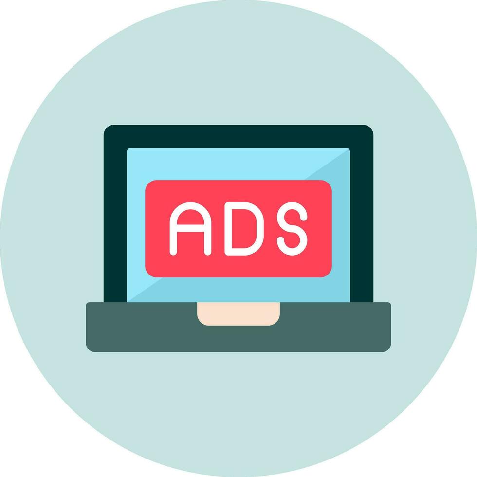 Ads Vector Icon