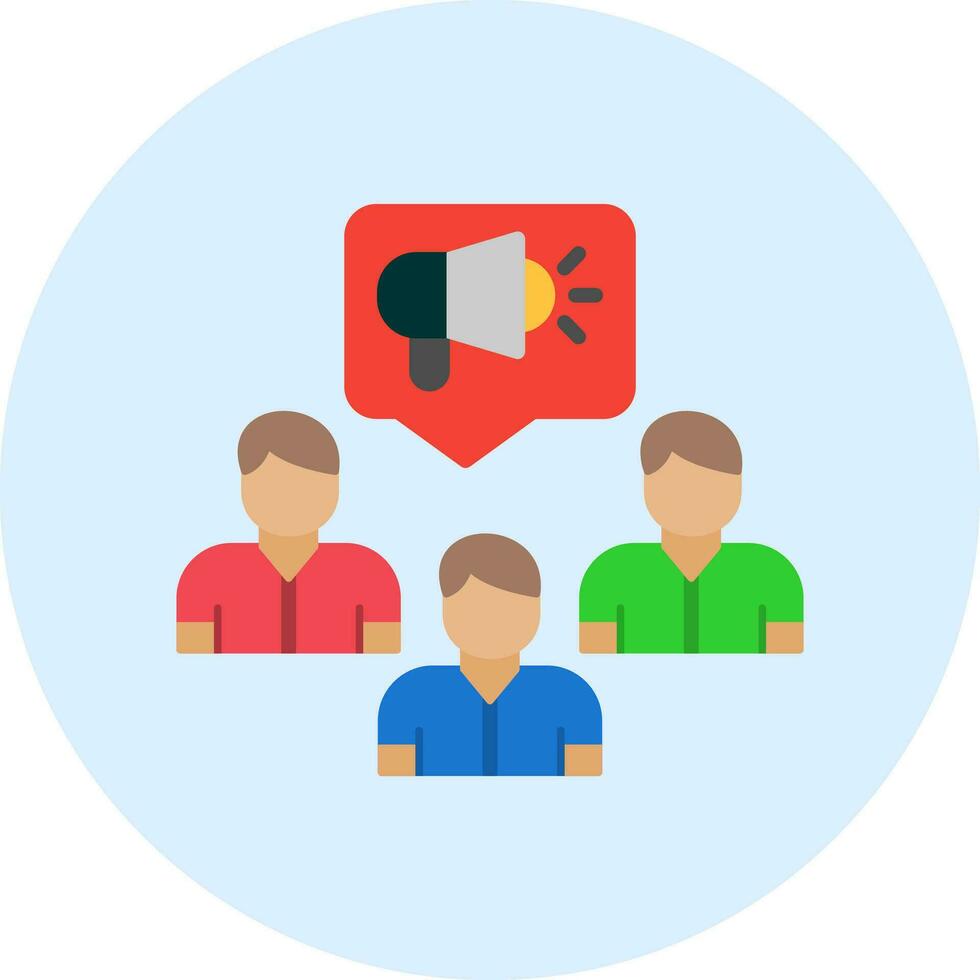Public Relation Vector Icon