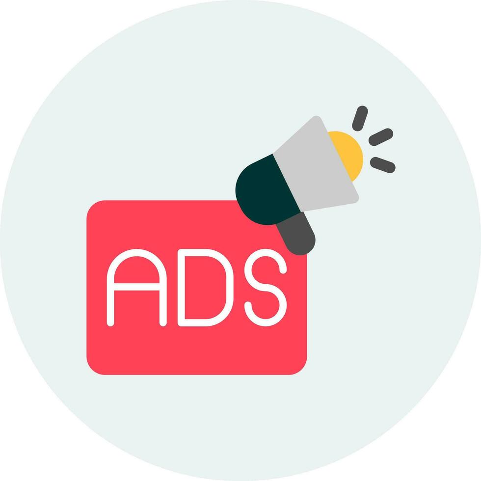 Advertising Vector Icon