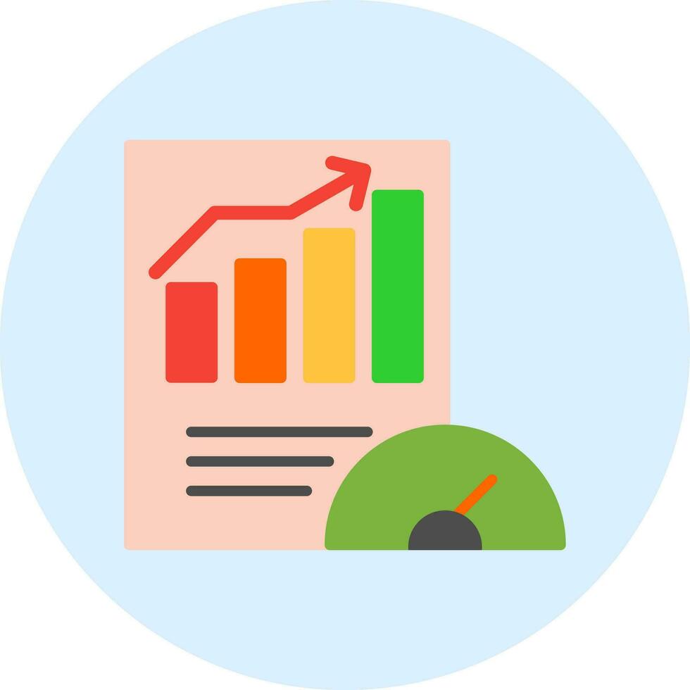 evaluación comparativa vector icono