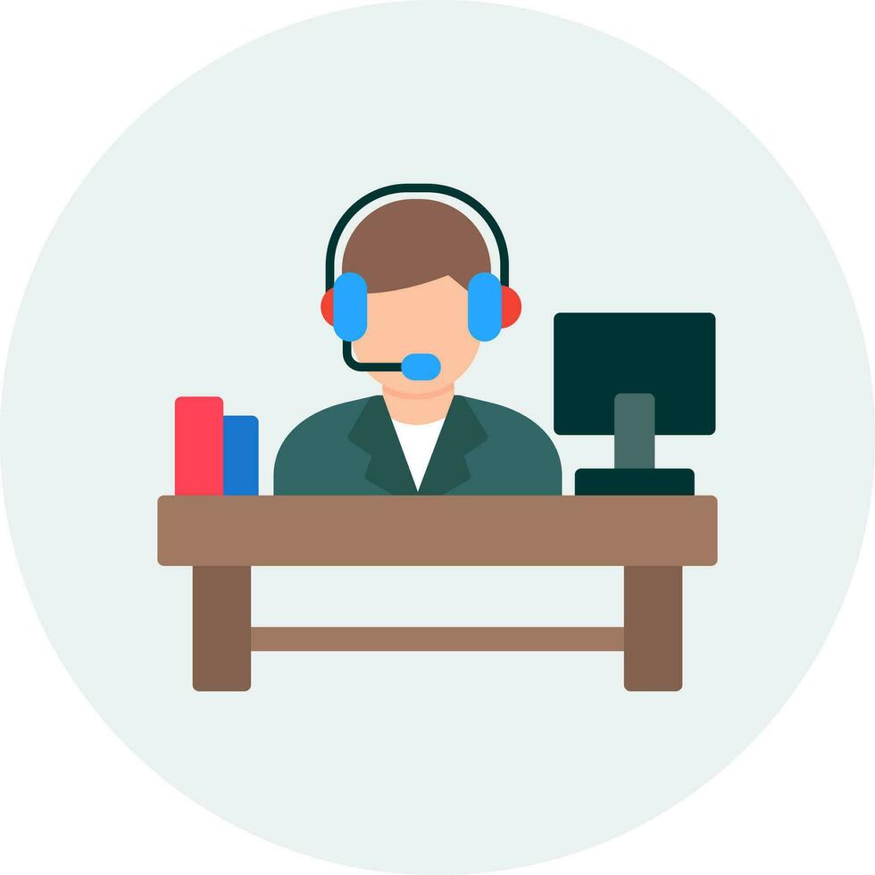 Help Desk Vector Icon