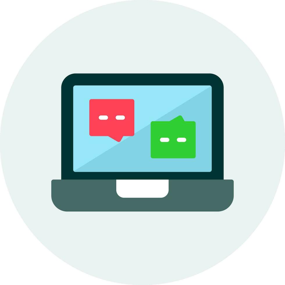 Live Chat Vector Icon