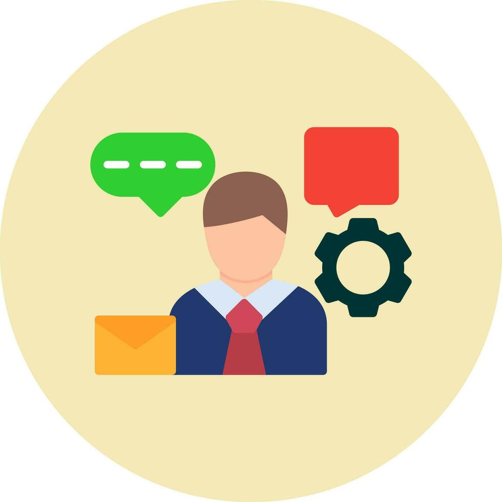Client Support Vector Icon