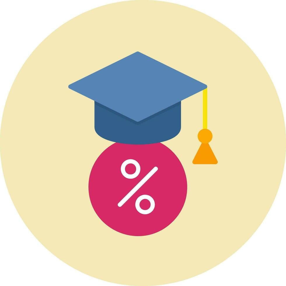 Graduated Vector Icon