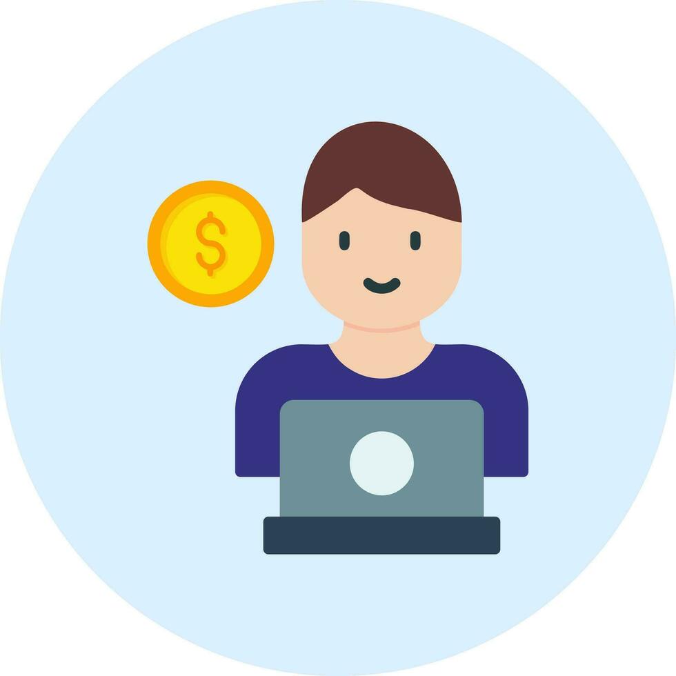 Self Employed Vector Icon