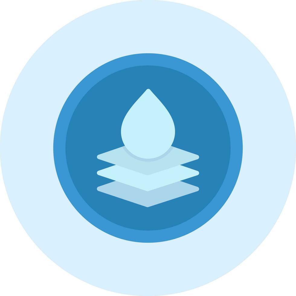 Water Resistant Vector Icon