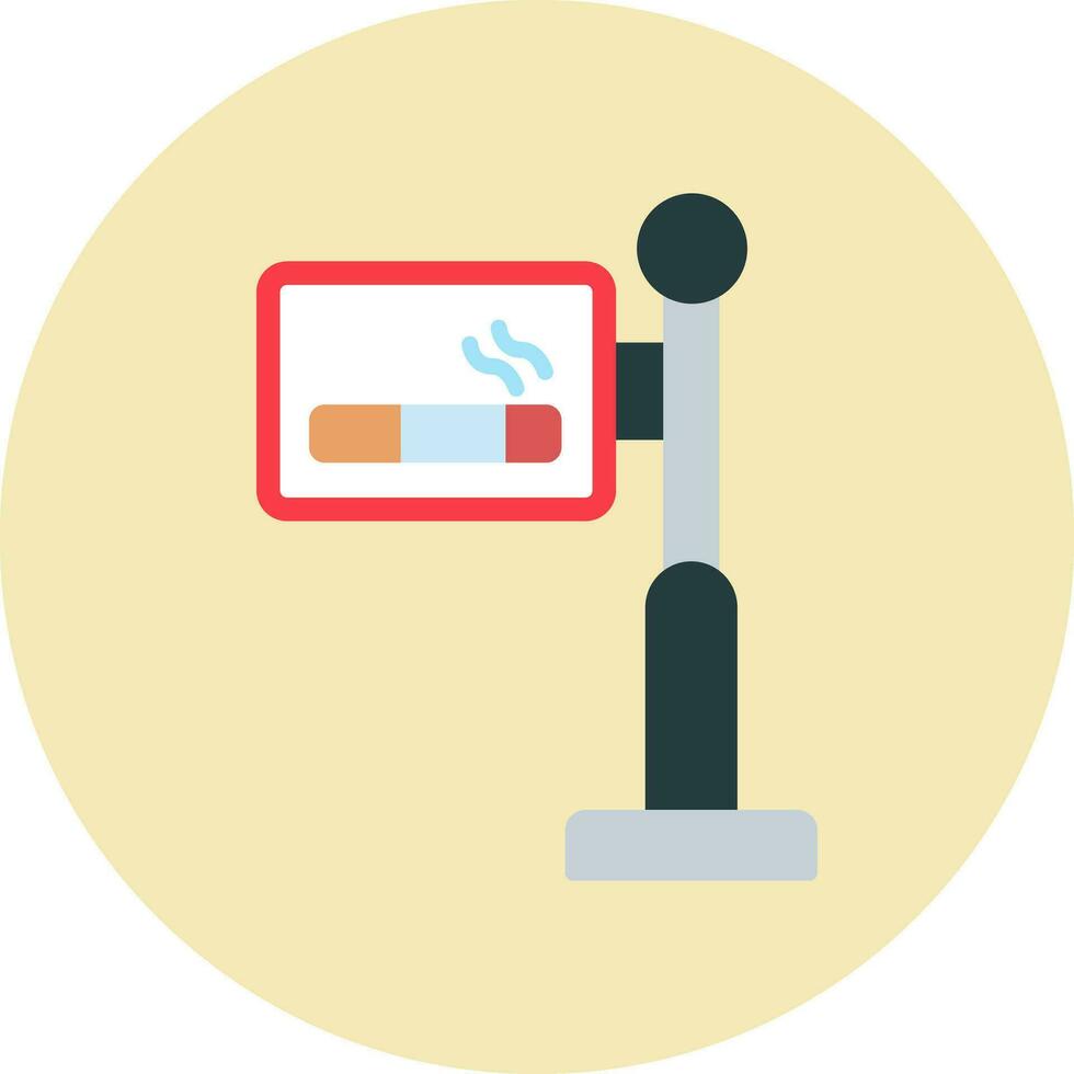 Smoking Area Vector Icon