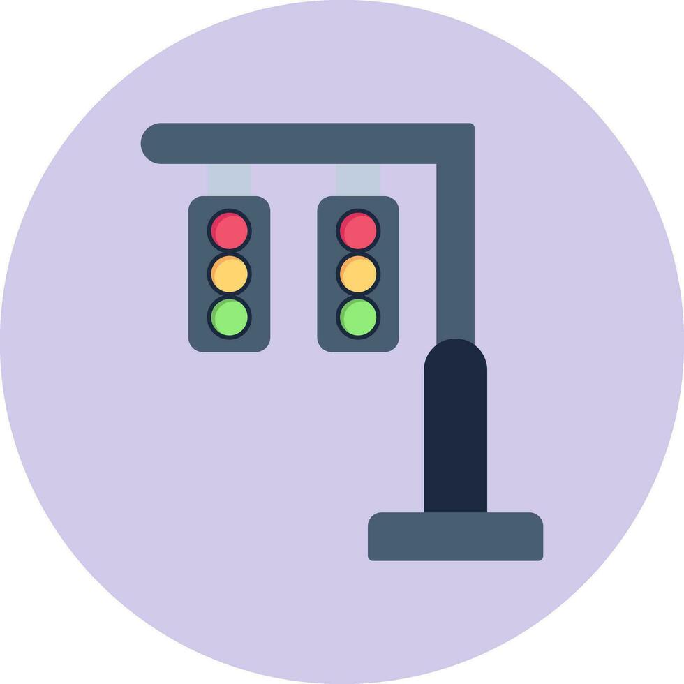 Traffic Lights Vector Icon