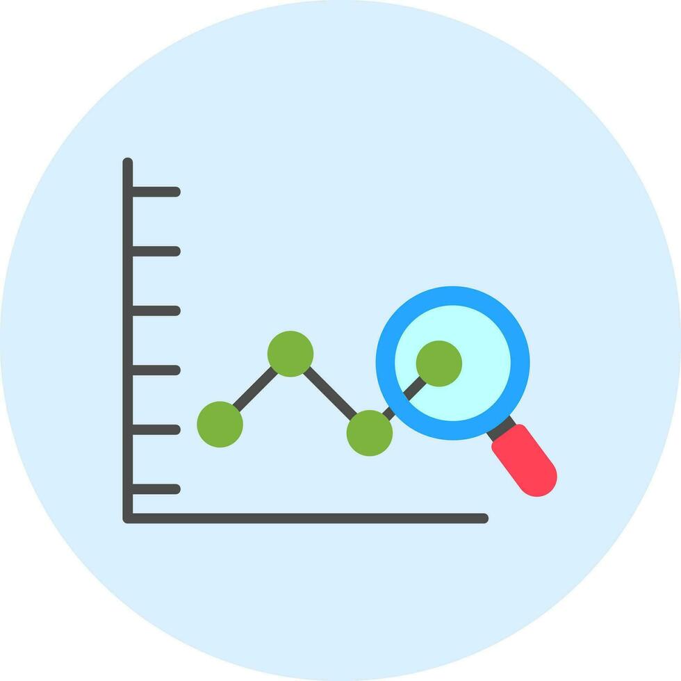 Predictive Analysis Vector Icon