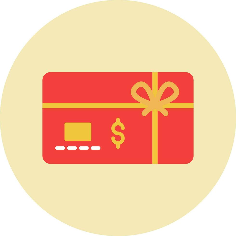 Gift Card Vector Icon