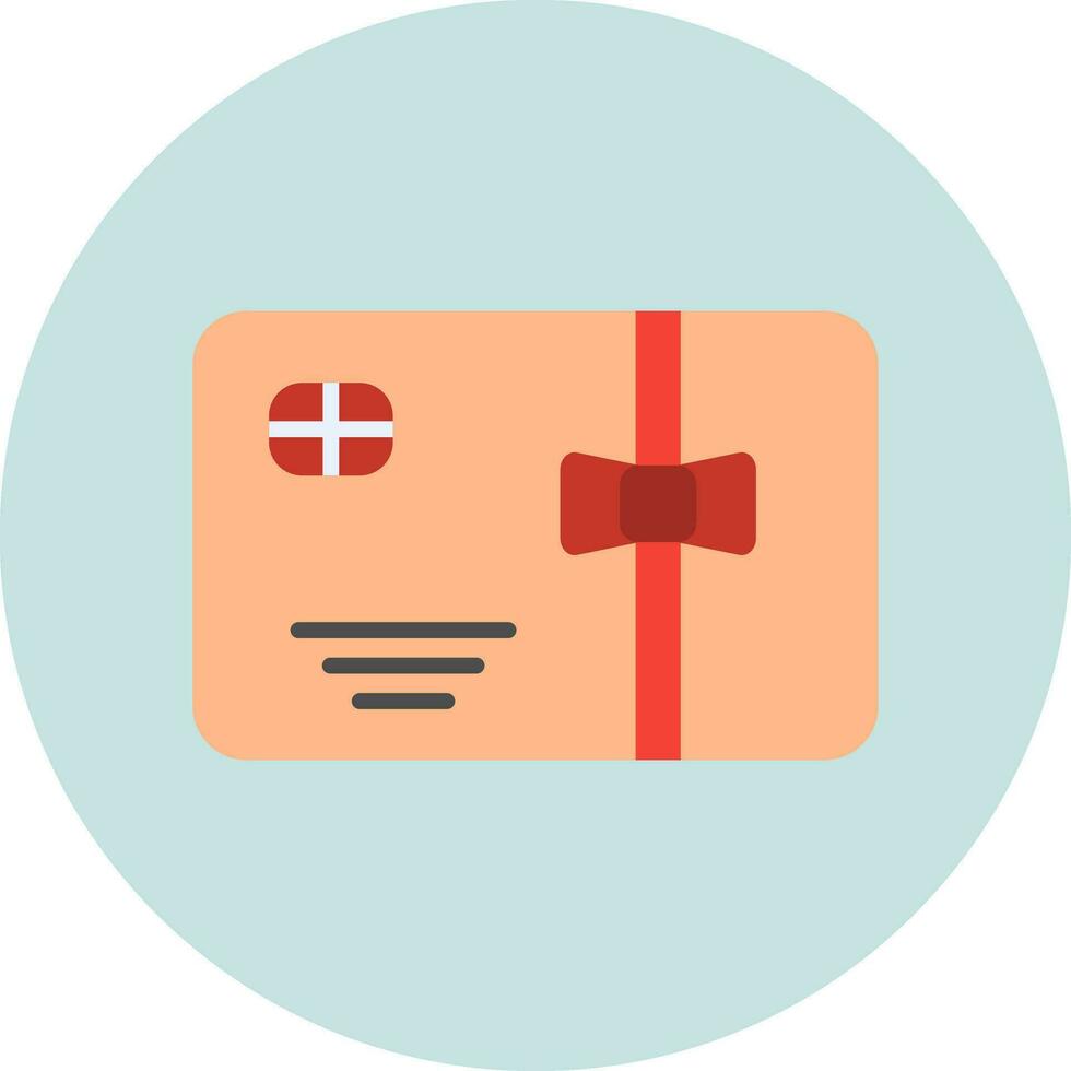 Gift Card Vector Icon