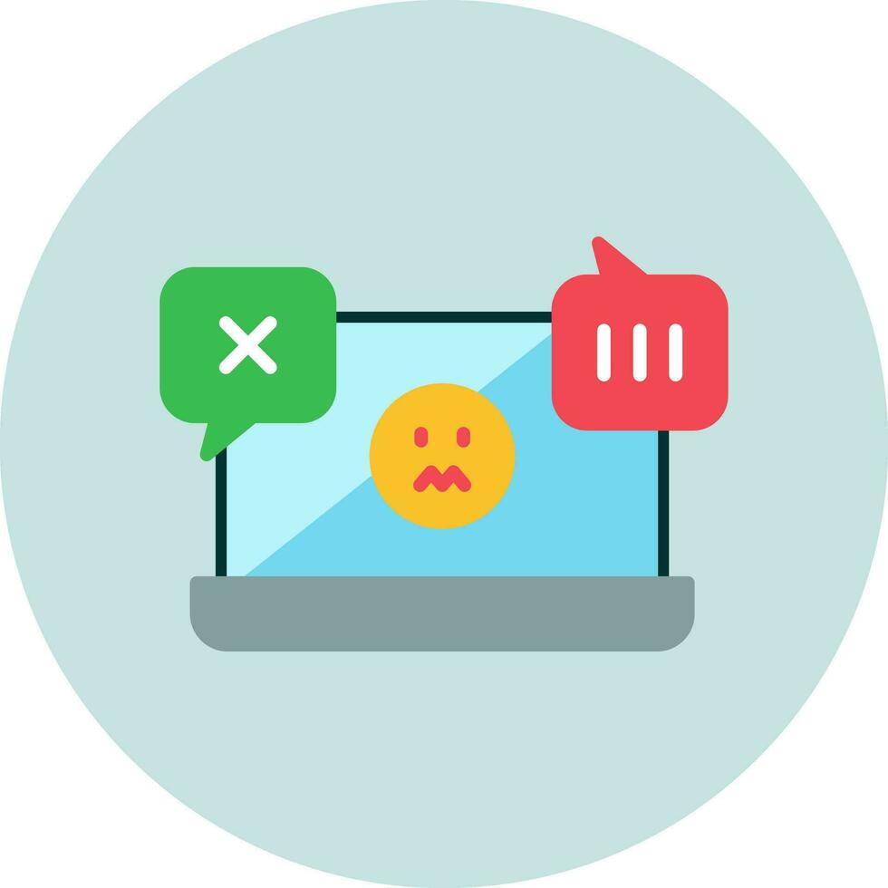 Cyberbullying Vector Icon