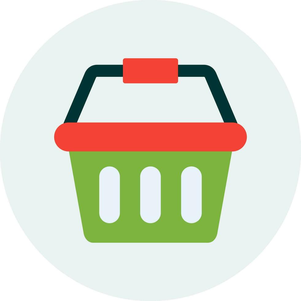 Shopping Basket Vector Icon