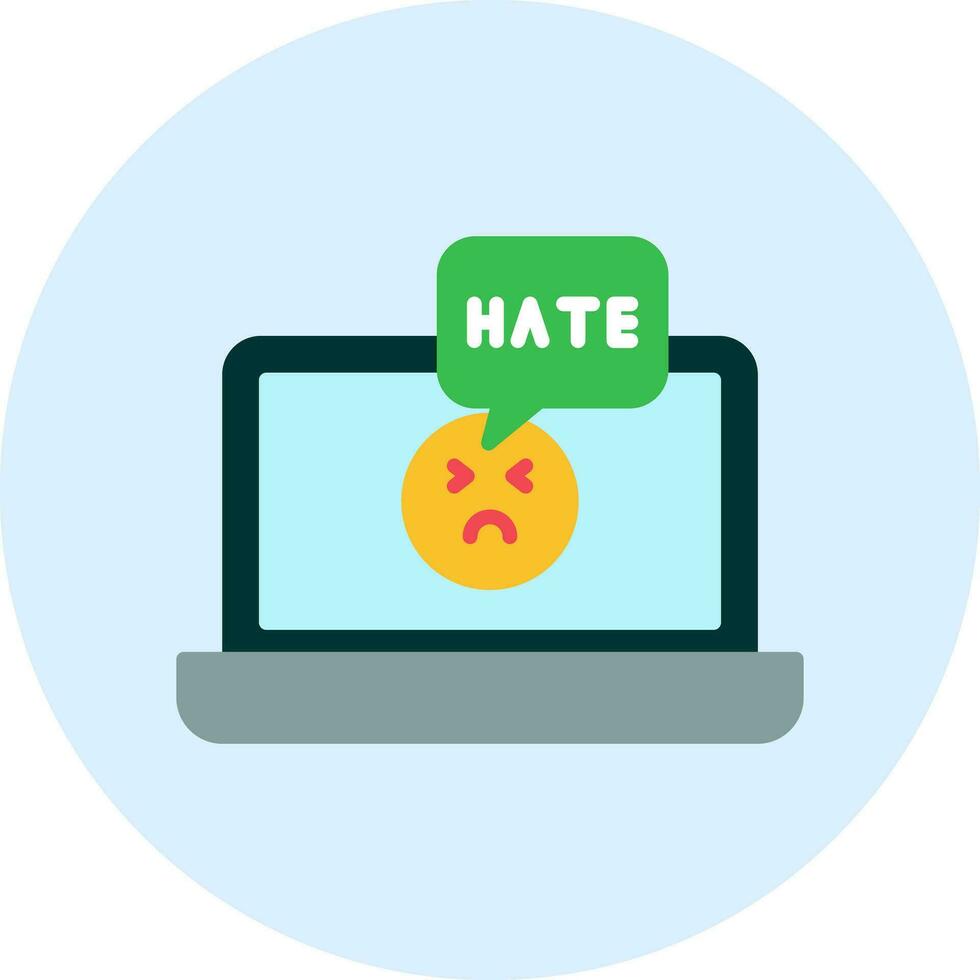 Hate Vector Icon