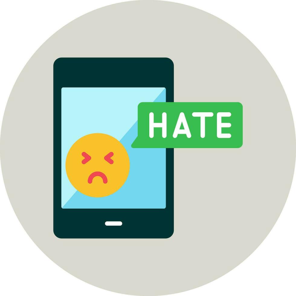Hate Vector Icon