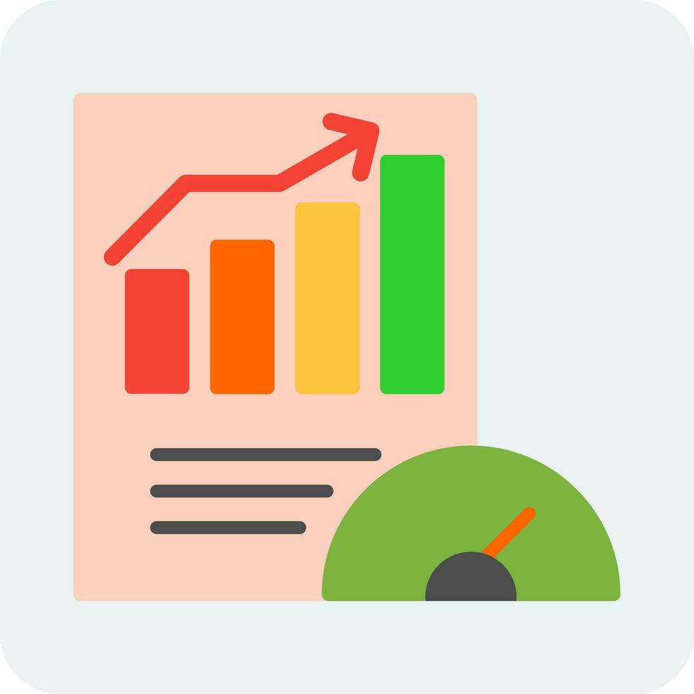 evaluación comparativa vector icono