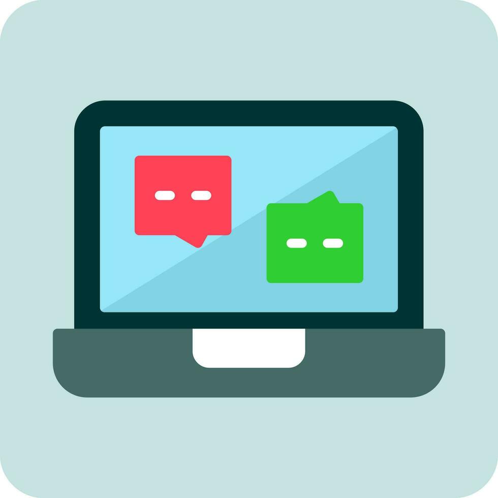 Live Chat Vector Icon