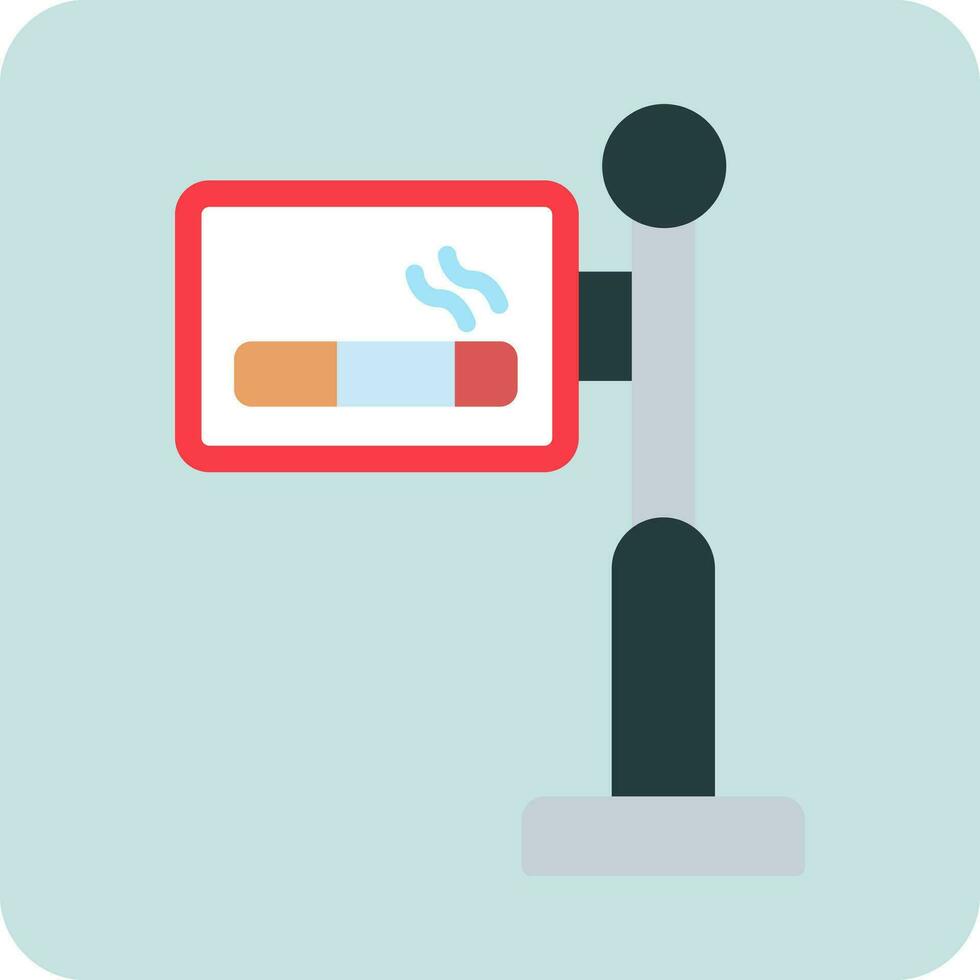 Smoking Area Vector Icon