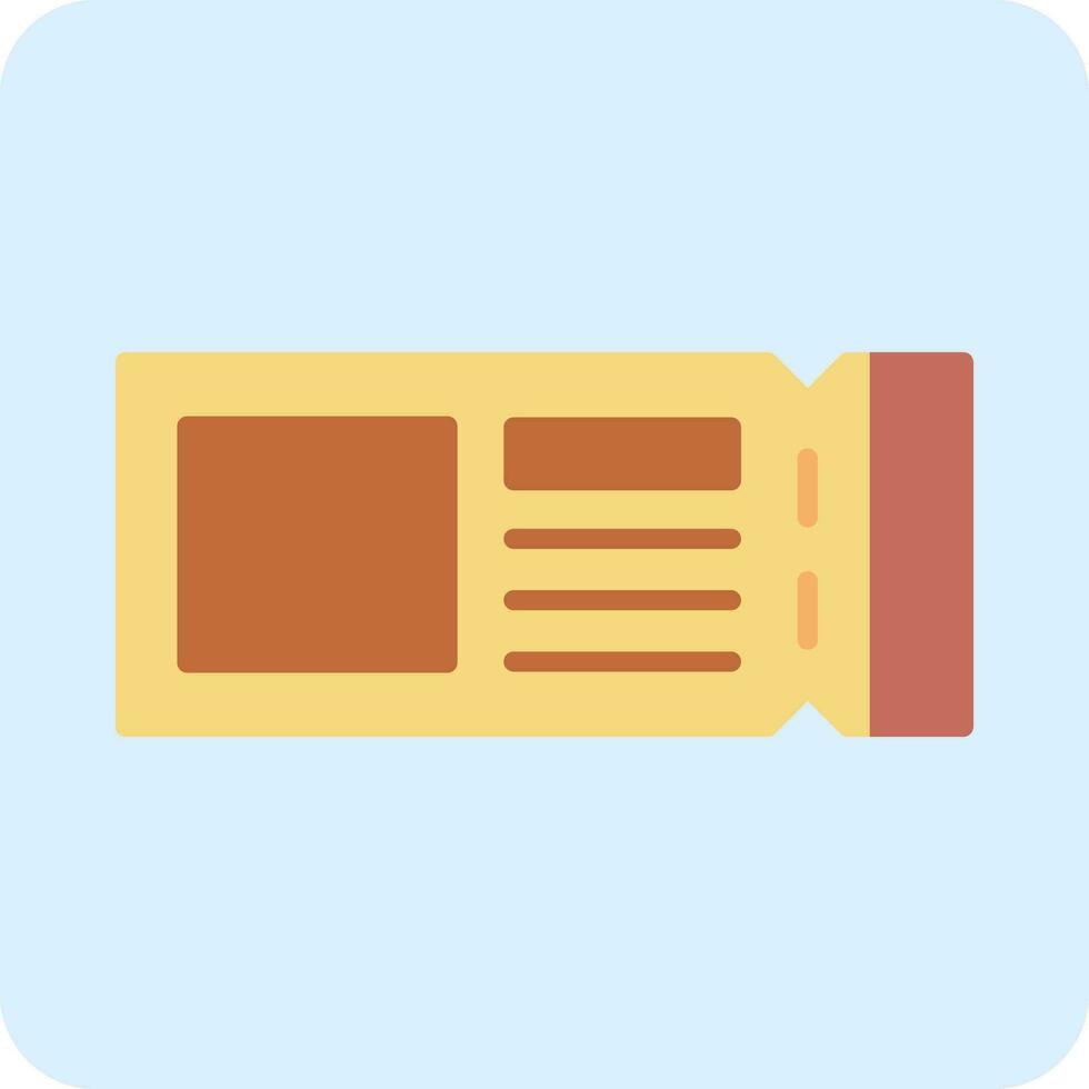 Ticket Vector Icon