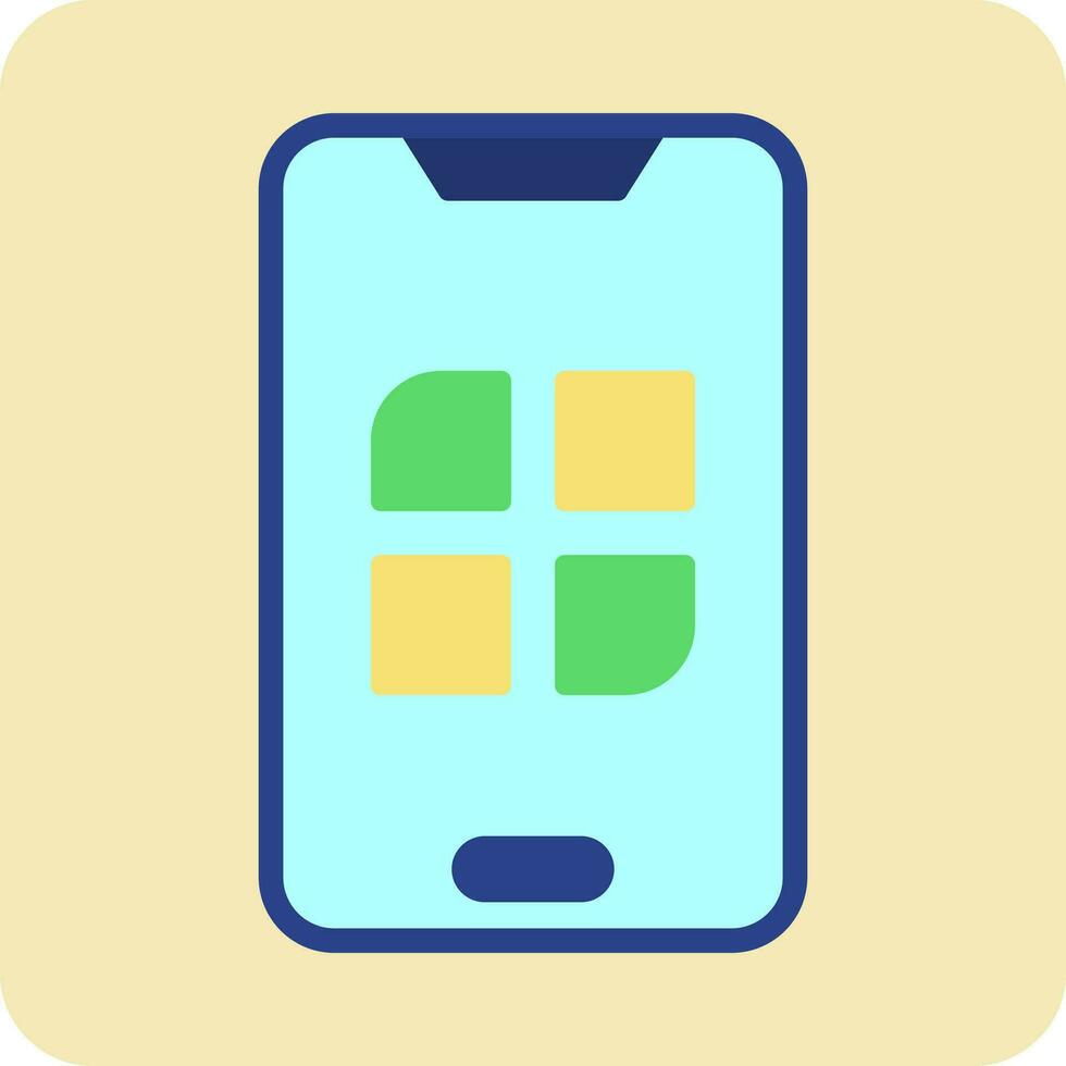 Mobile App Vector Icon