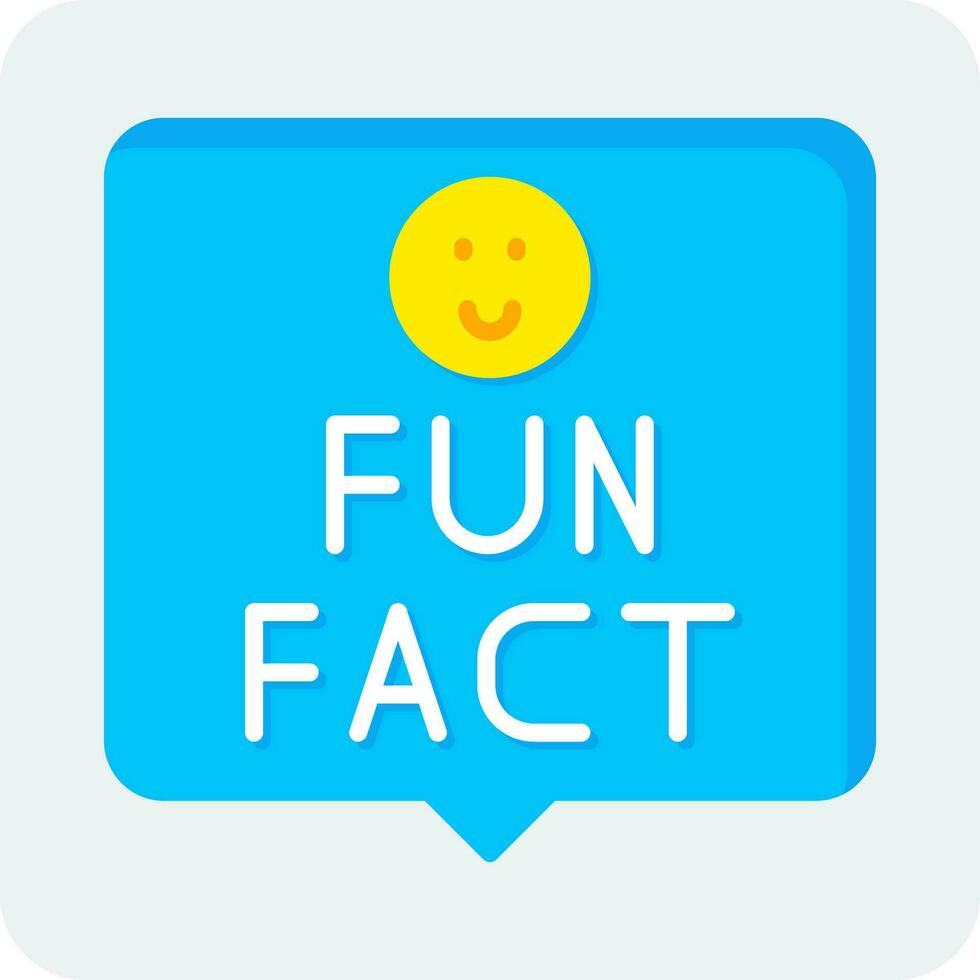 Fun Fact Vector Icon