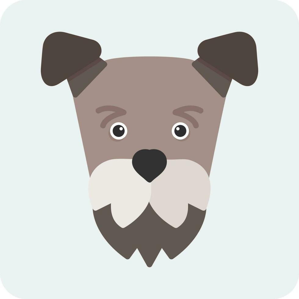 Airedale Terrier Vector Icon