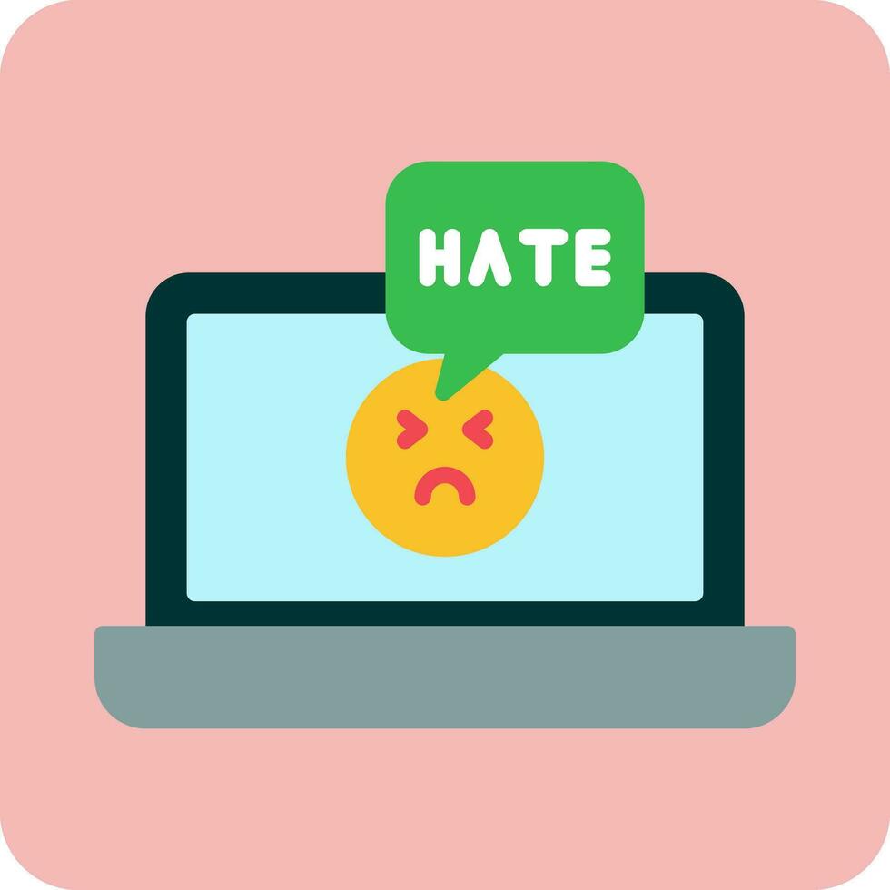 Hate Vector Icon