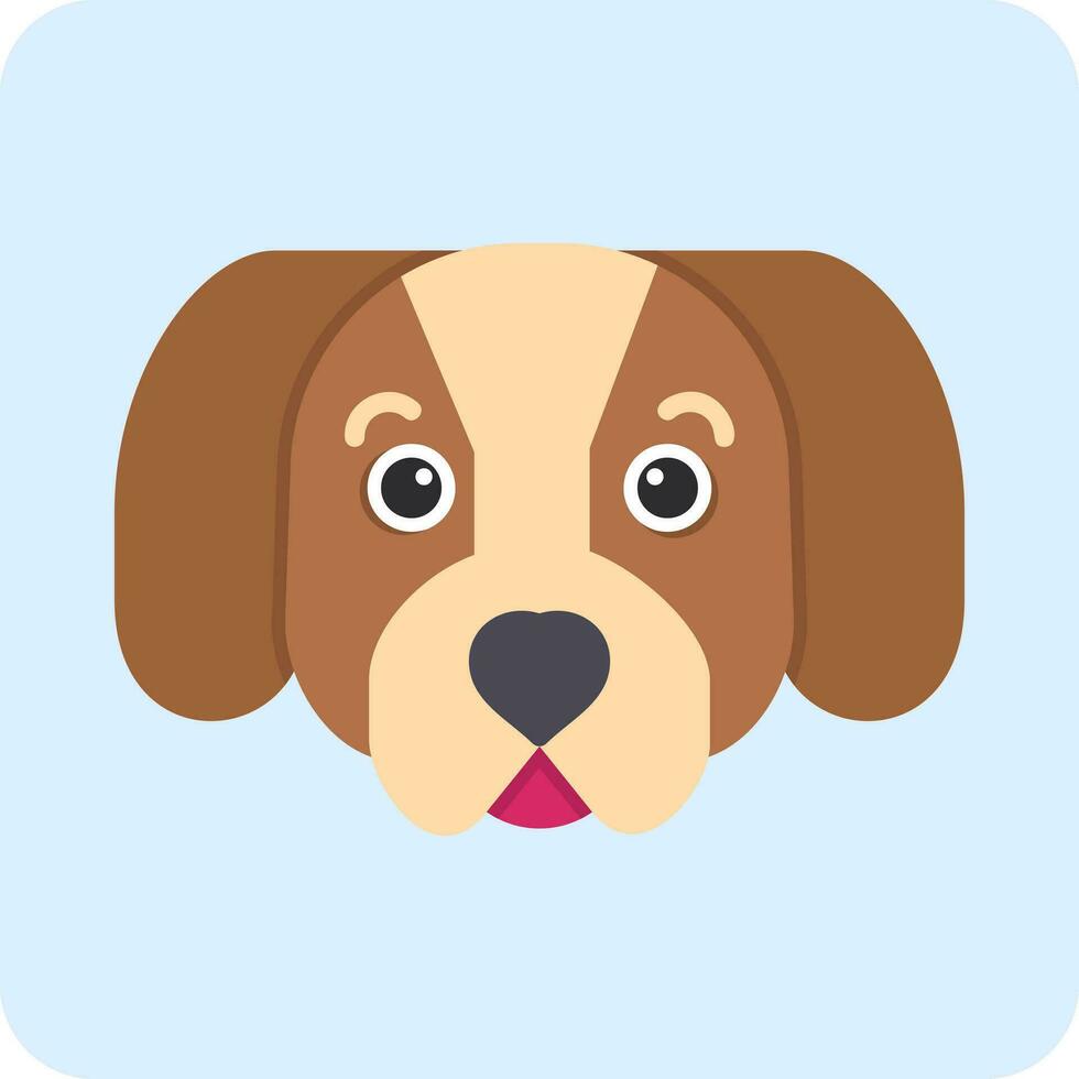 perro tejonero vector icono