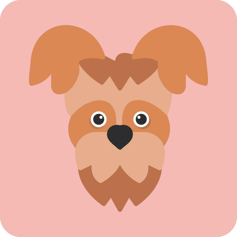 Yorkshire Terrier Vector Icon