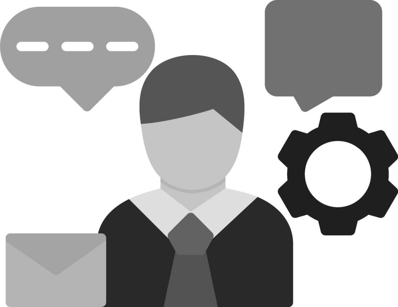 Client Support Vector Icon
