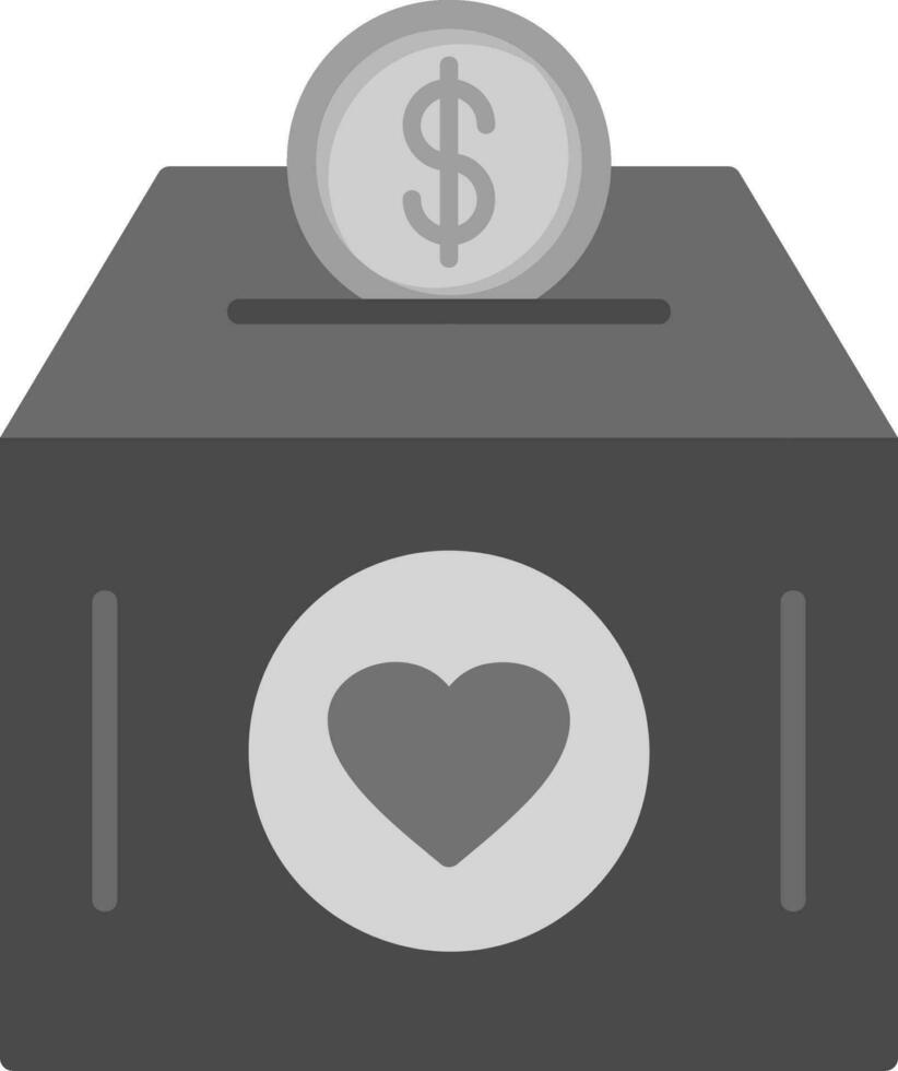 icono de vector de donación