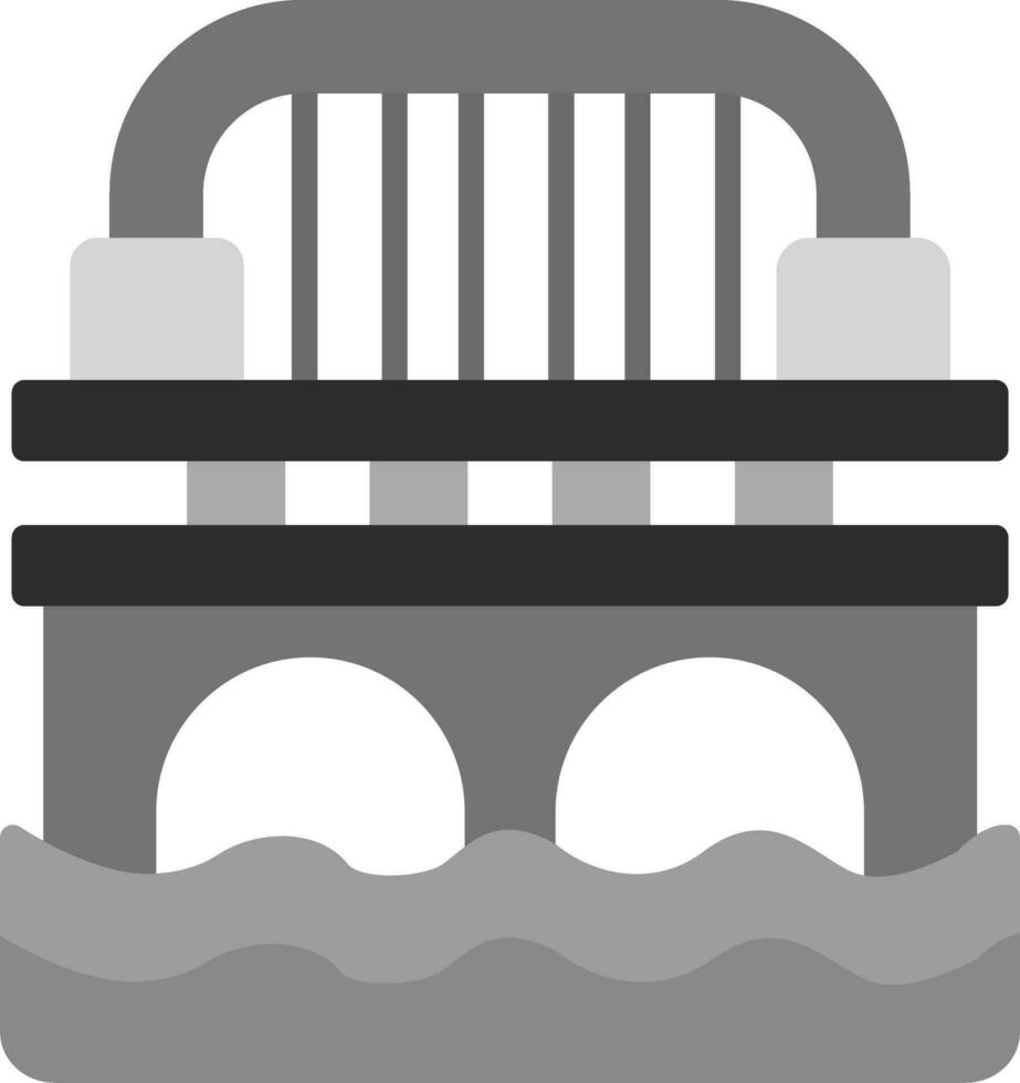 icono de vector de puente