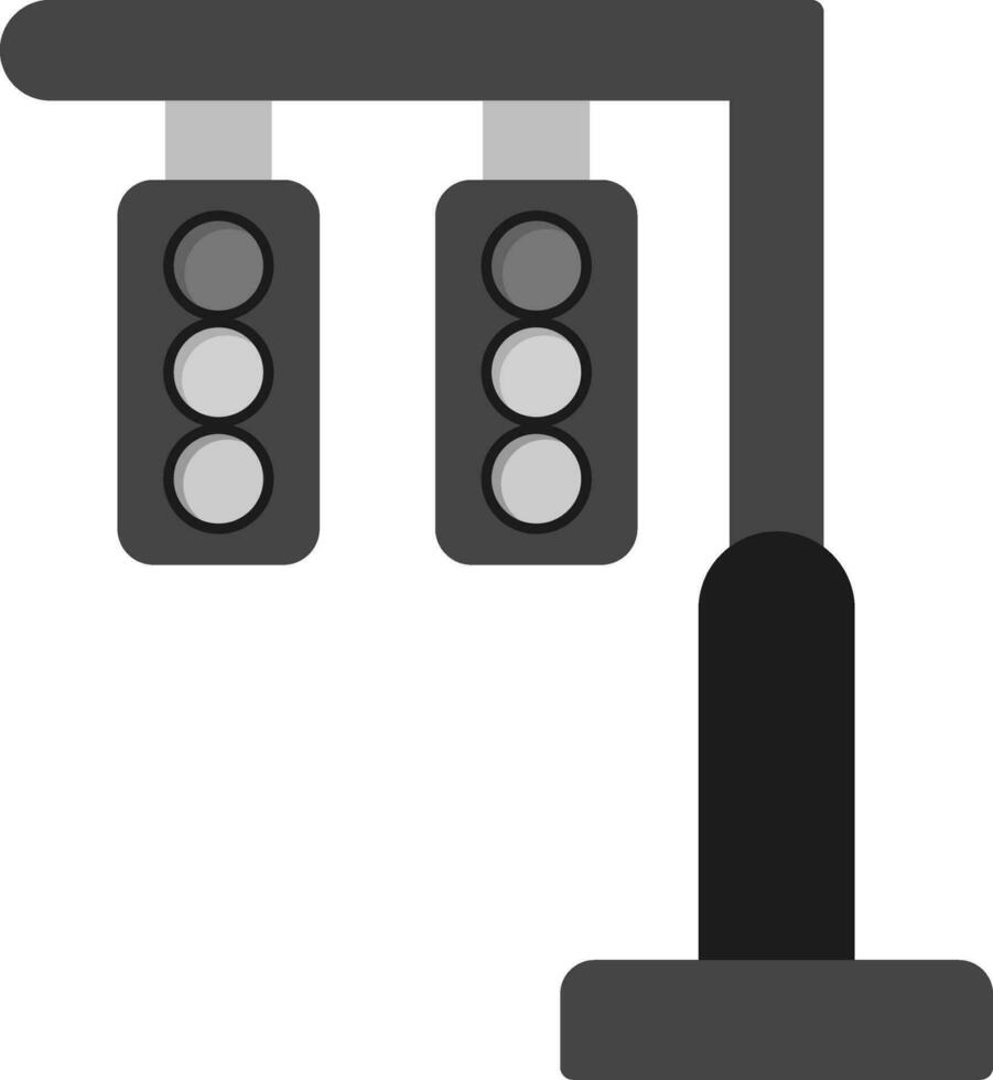 semáforo vector icono