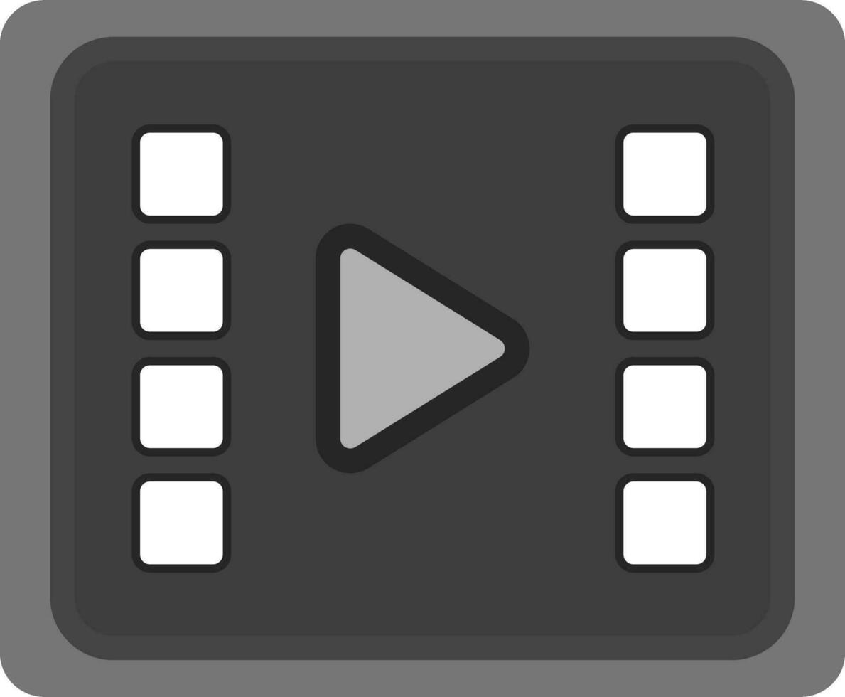 Video Processing Vector Icon