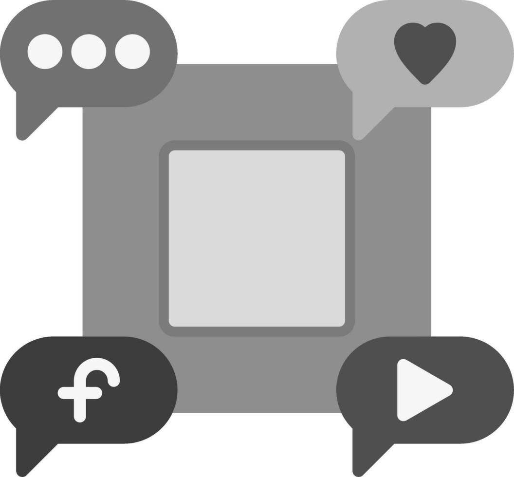 Social Media Vector Icon