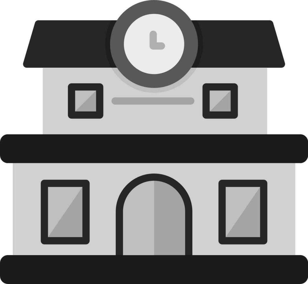 Train Station Vector Icon