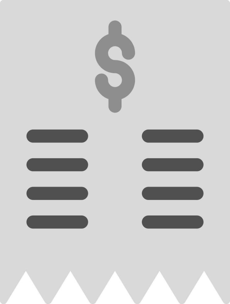 Bill Vector Icon