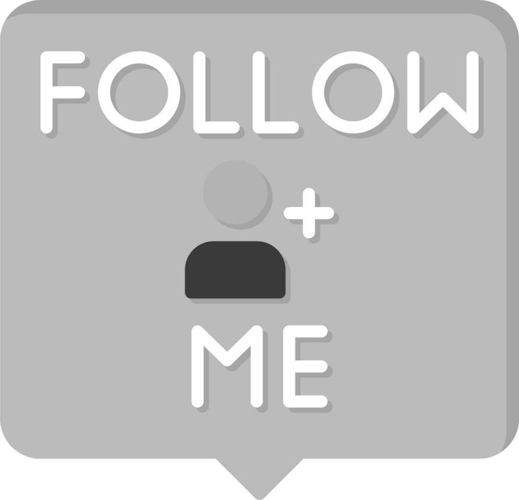 Follow Me Vector Icon