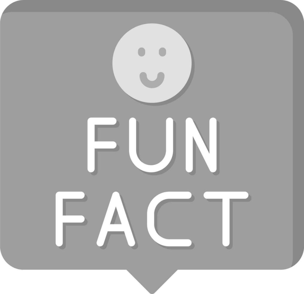 Fun Fact Vector Icon