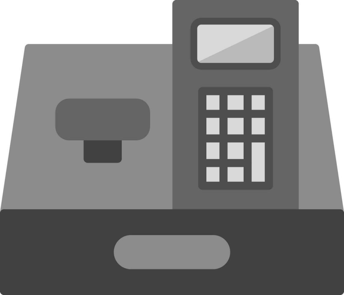 Cashier Machine Vector Icon