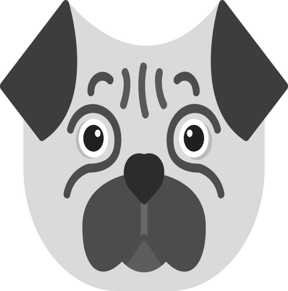Pug Vector Icon