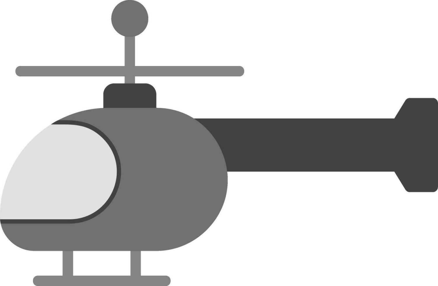 icono de vector de helicóptero