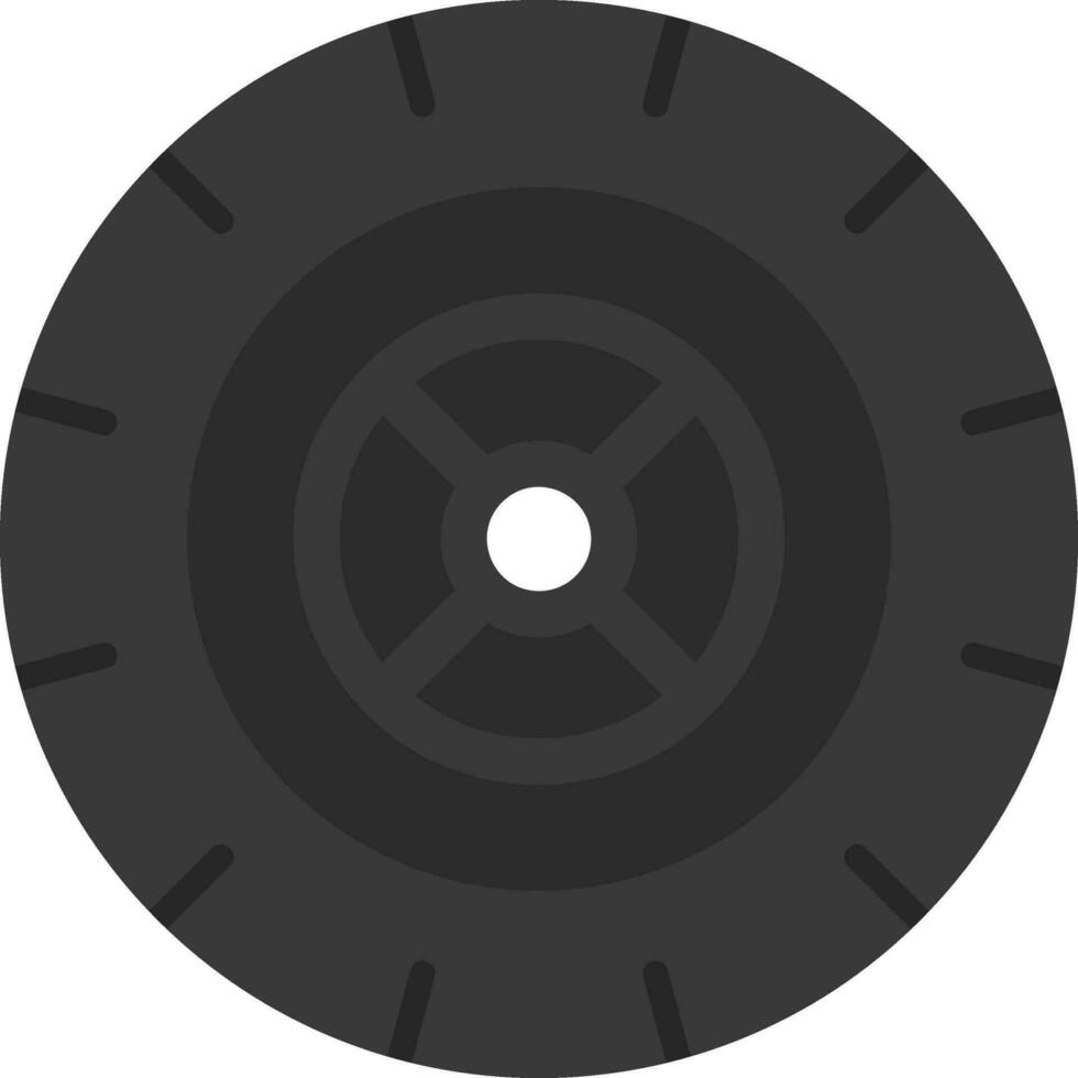 Wheel Vector Icon