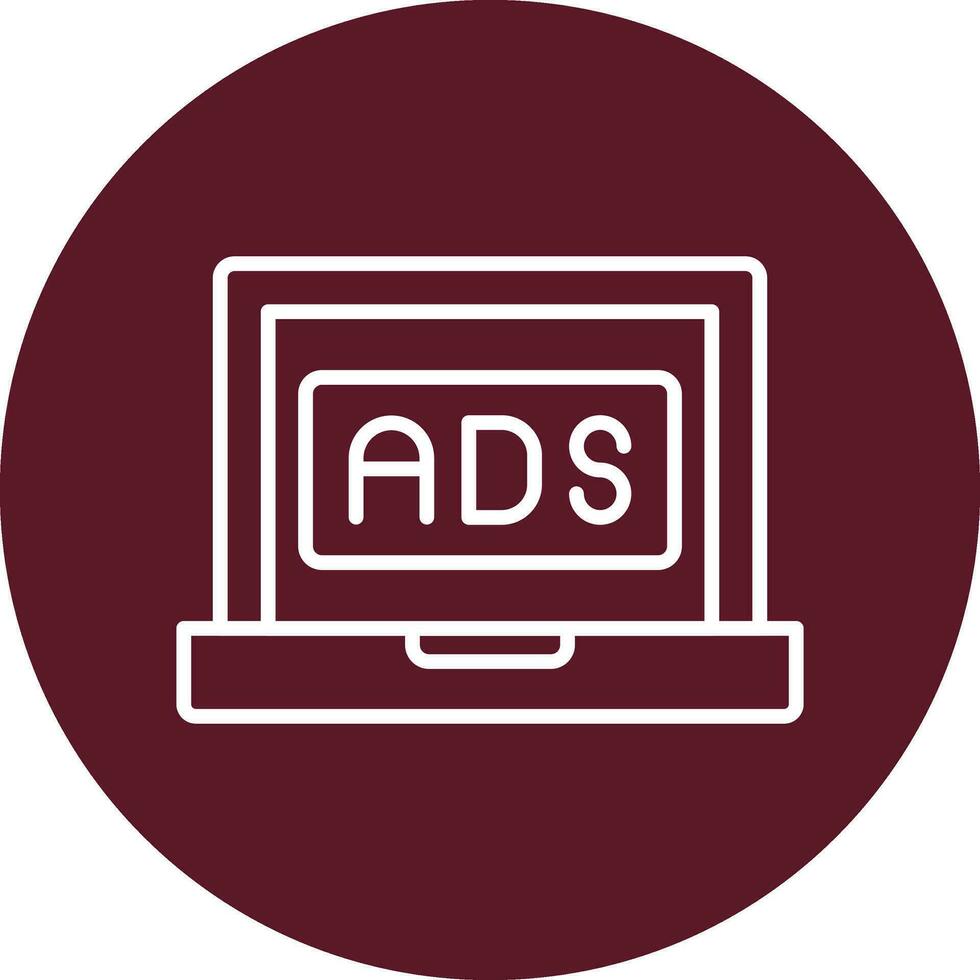 Ads Vector Icon