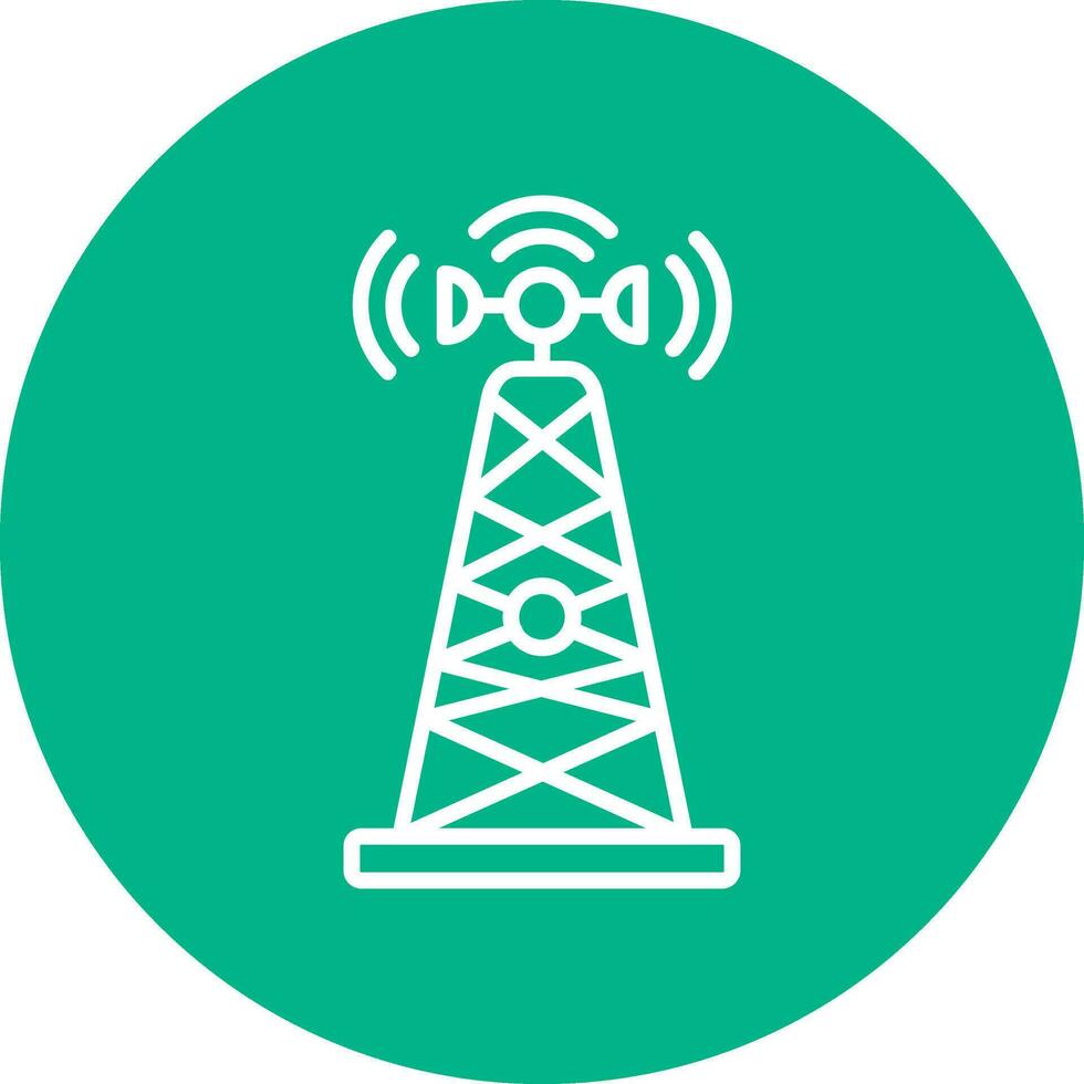 Cell Tower Vector Icon