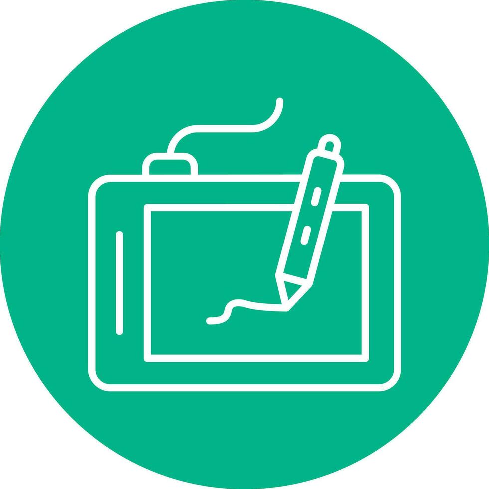 Drawing Tablet Vector Icon